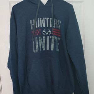 Realtree blue hoodie